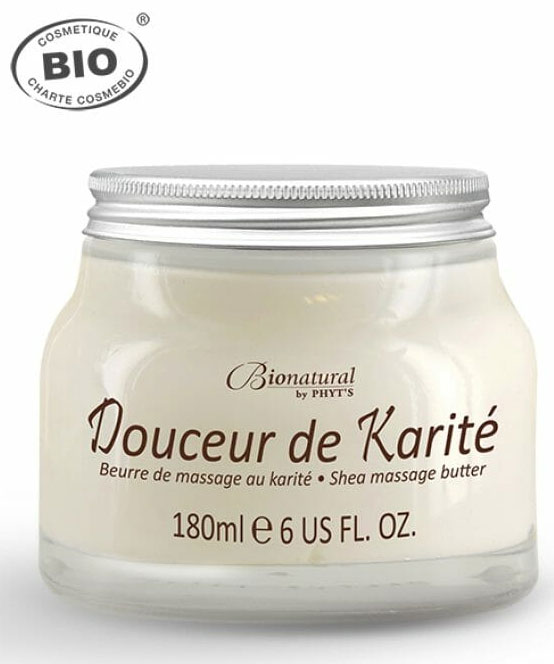 Douceur de Karité, beurre de massage Phyt's Bio