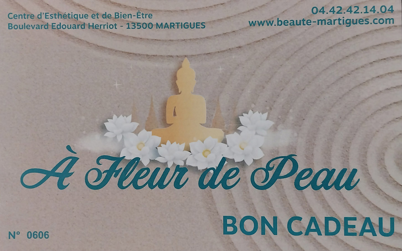 Bon cadeau esthétique beauté massages balneo