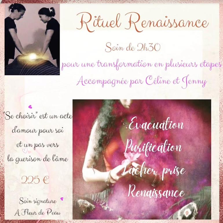 Rituel Renaissance, exclusivité A Fleur de Peau