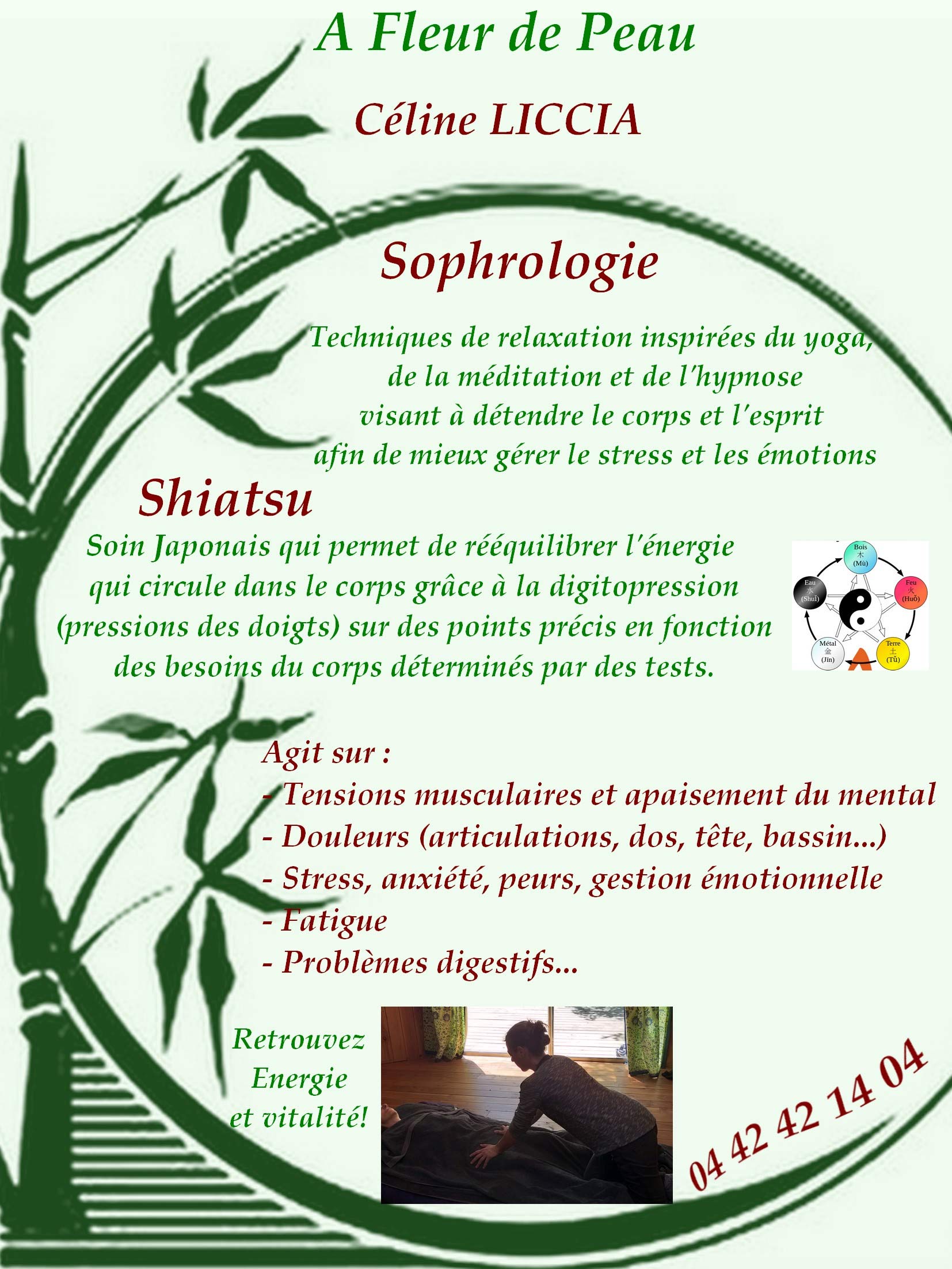 Sophrologie, shiatsu à Martigues